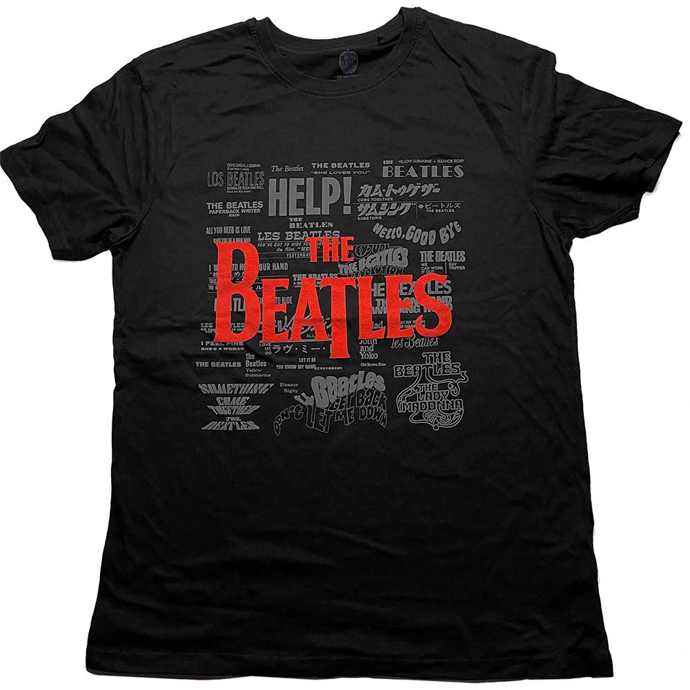 The Beatles | Titles & Logos | Black