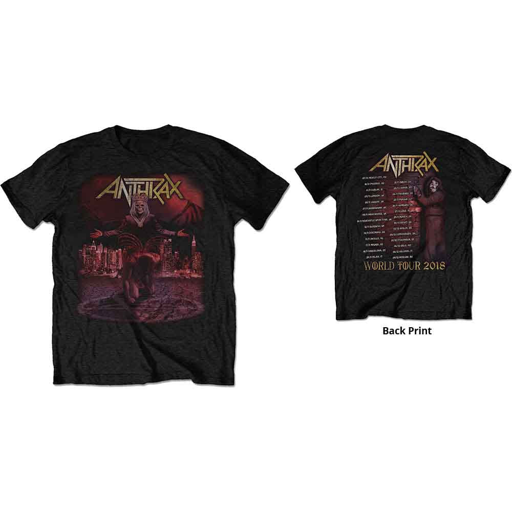 Anthrax - Bloody Eagle World Tour 2018 | T-Shirt Black