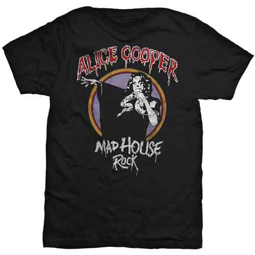 Alice Cooper | Mad House Rock | T-Shirt