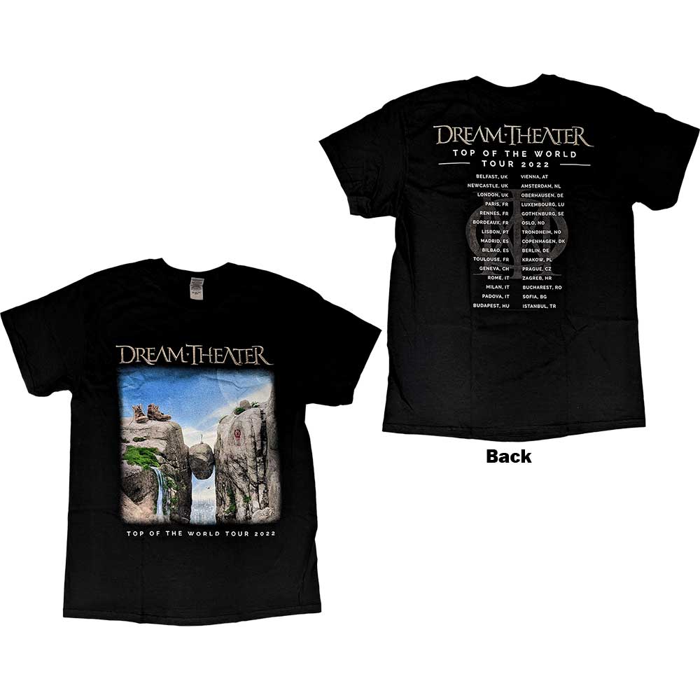 Dream Theater - TOTW Cover Art Tour 2022 | T-Shirt Black