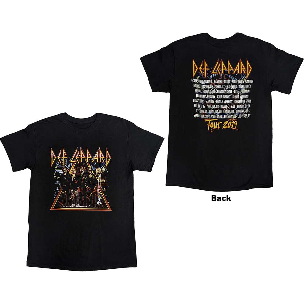 Def Leppard - Band Photo Tour 2019 | T-Shirt Black