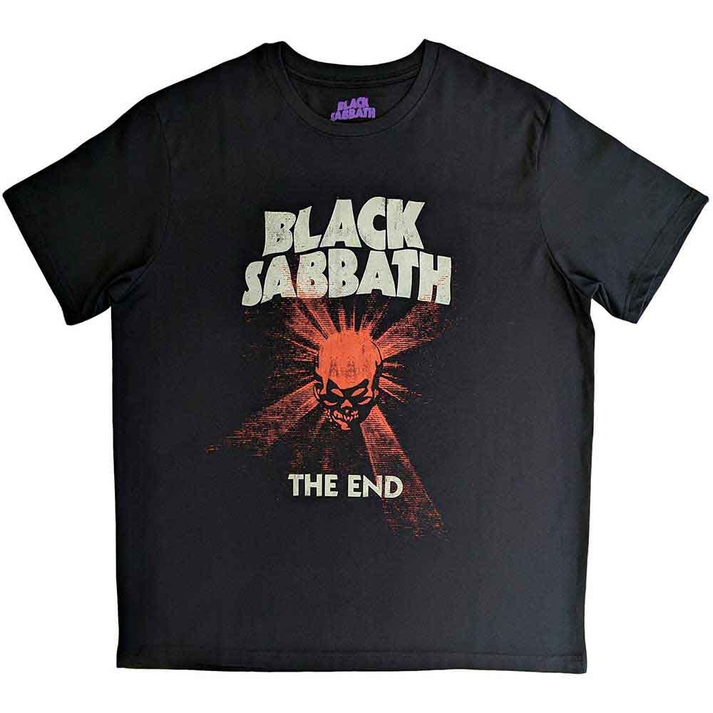 Black Sabbath - The End Skull Shine | T-Shirt Black
