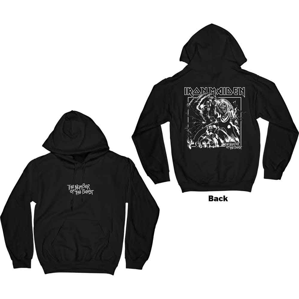 Iron Maiden - Number Of The Beast One Colour | Sweatshirt Black
