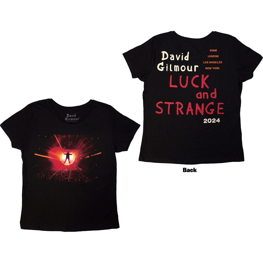 David Gilmour | Luck & Strange Stage Shot | Black