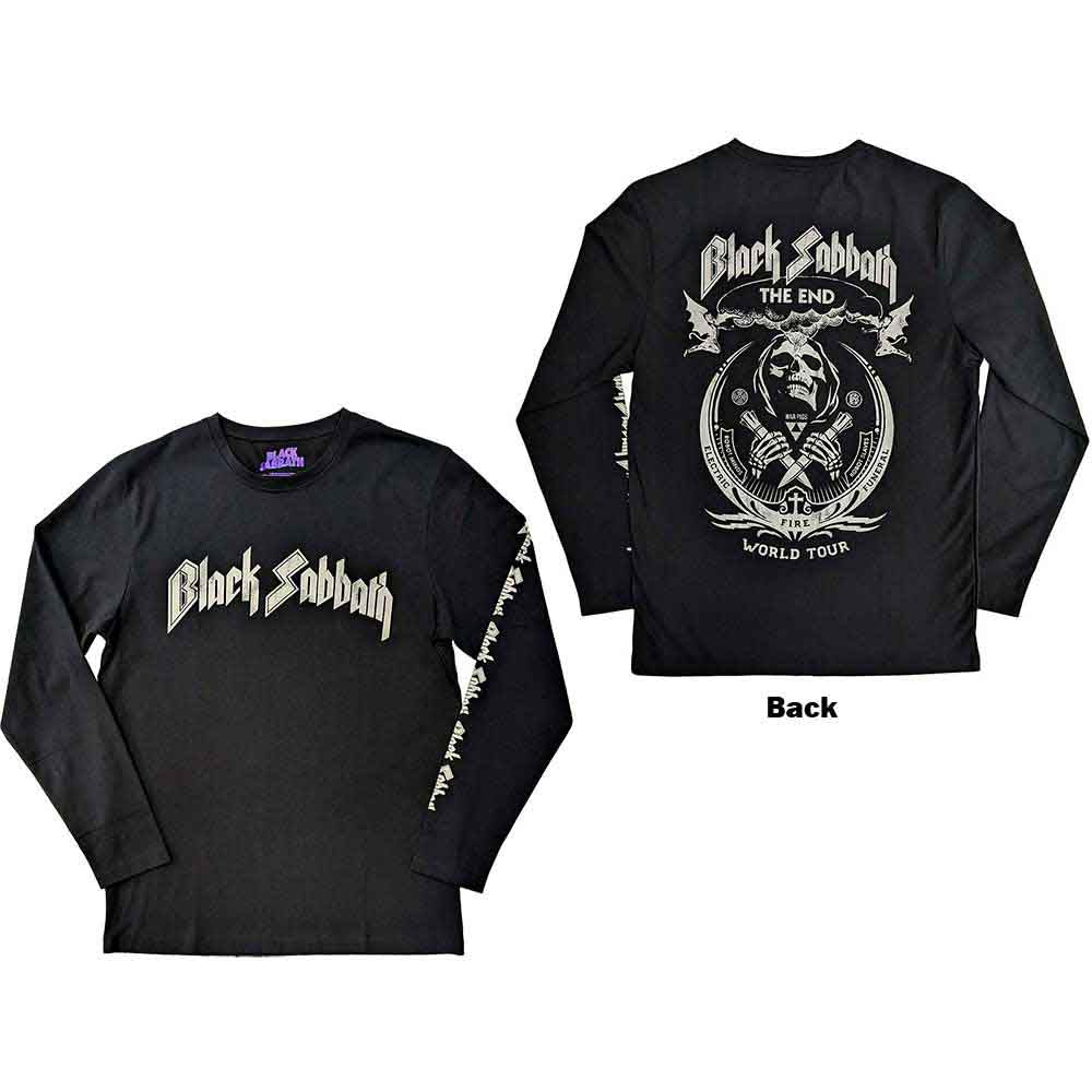 Black Sabbath - The End Mushroom Cloud | T-Shirt Black