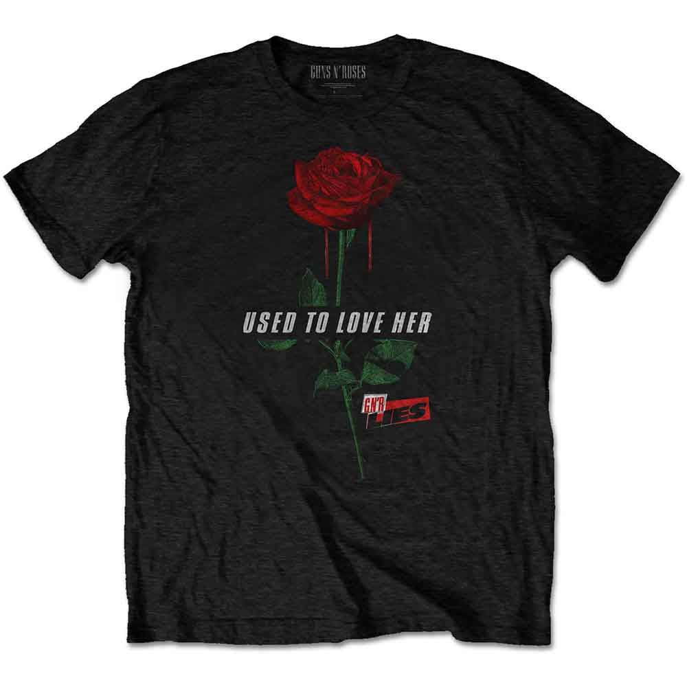 Guns N' Roses - Used to Love Her Rose | T-Shirt Black