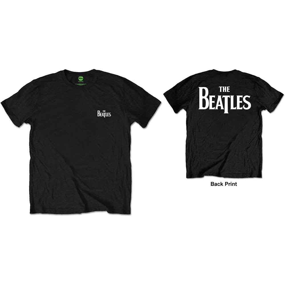 The Beatles - Drop T Logo | T-Shirt Black