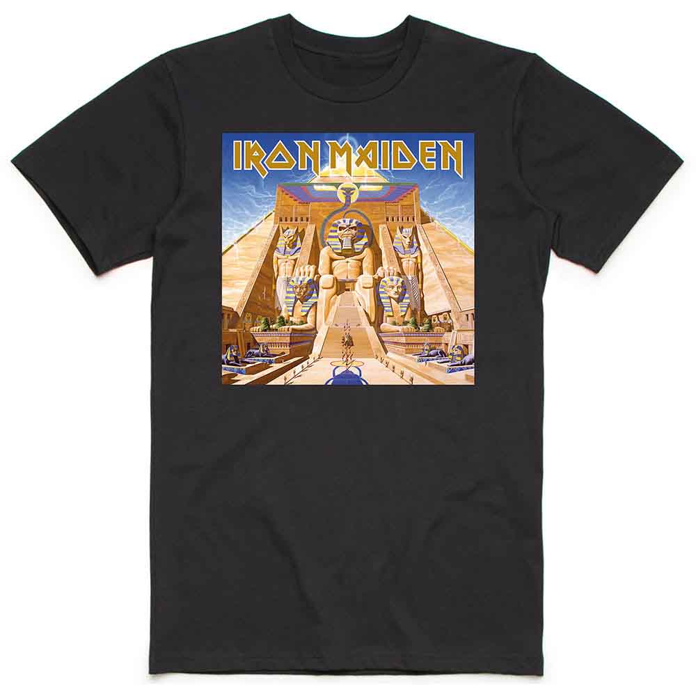 Iron Maiden - Powerslave Album Cover Box | T-Shirt Black