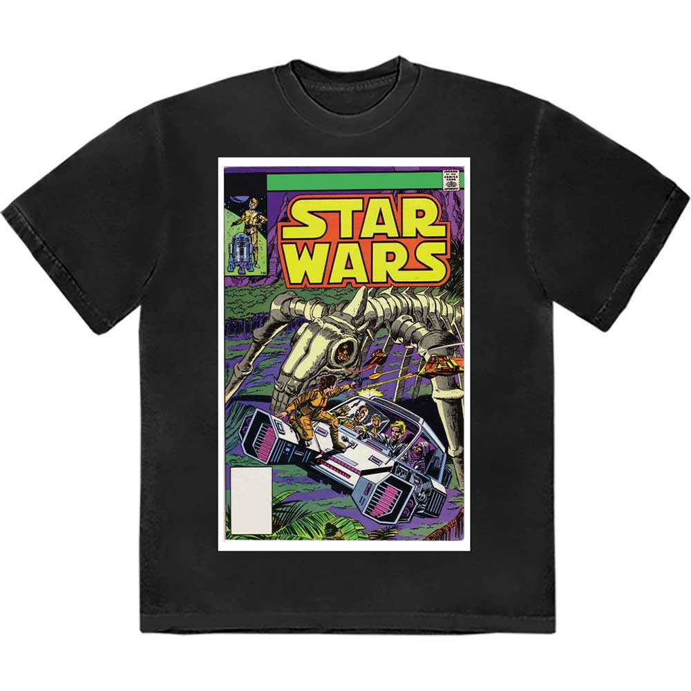 Star Wars - Flight Comic Cover | T-Shirt Black