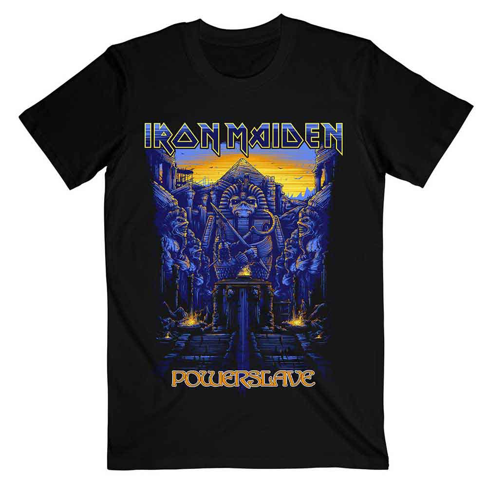 Iron Maiden - Dark Ink Powerslaves | T-Shirt Black