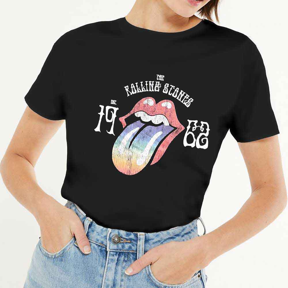The Rolling Stones | Sixty Rainbow Tongue '62 | Black
