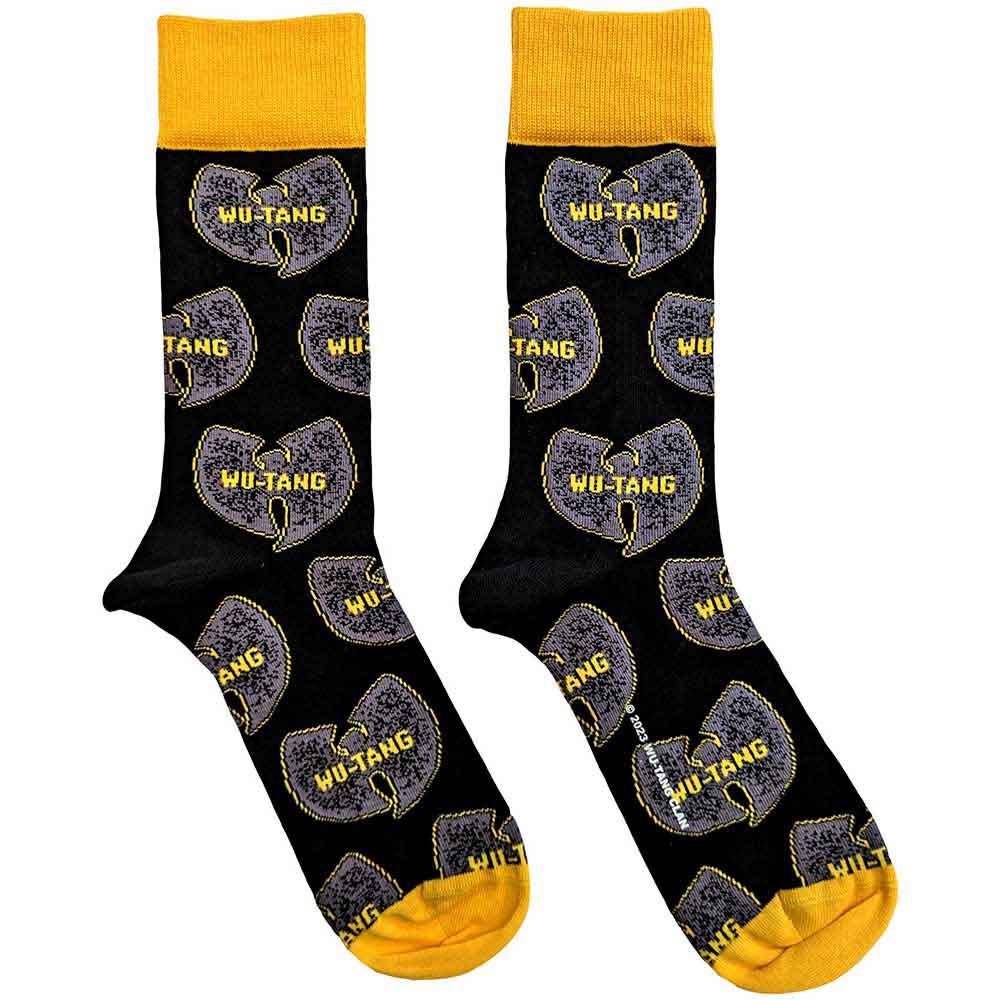 Wu-Tang Clan | Grey Logos | Socks