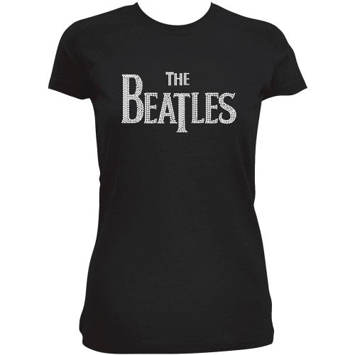 The Beatles - Drop T Logo | T-Shirt Black