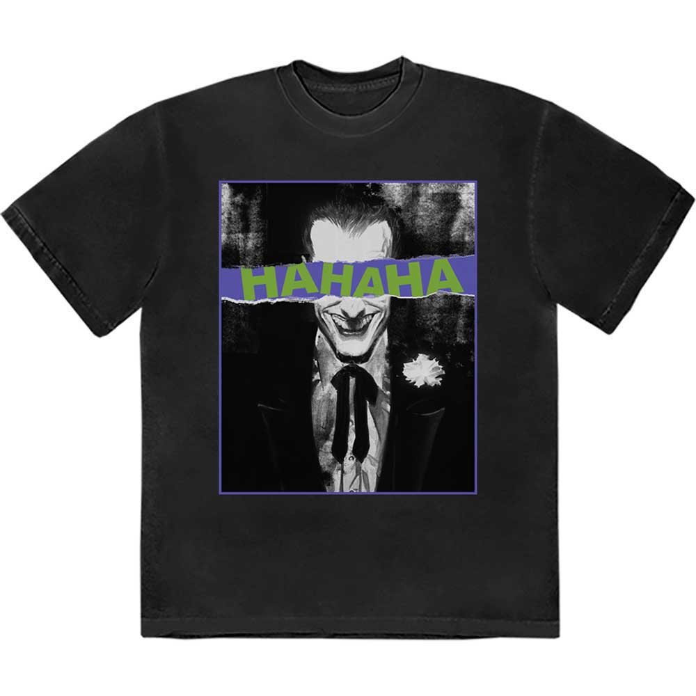 DC Comics - Joker Hahaha Eyes | T-Shirt Black