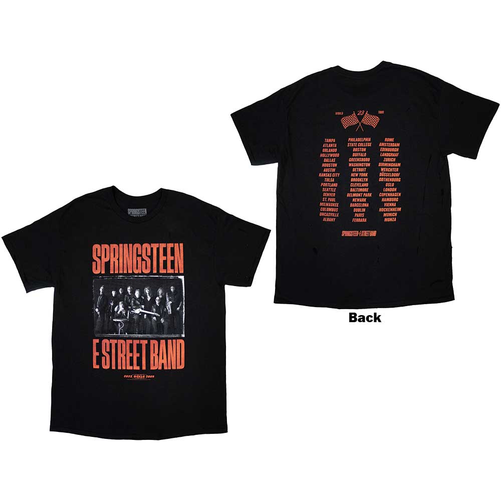 Bruce Springsteen - Tour '23 Band Photo | T-Shirt Black