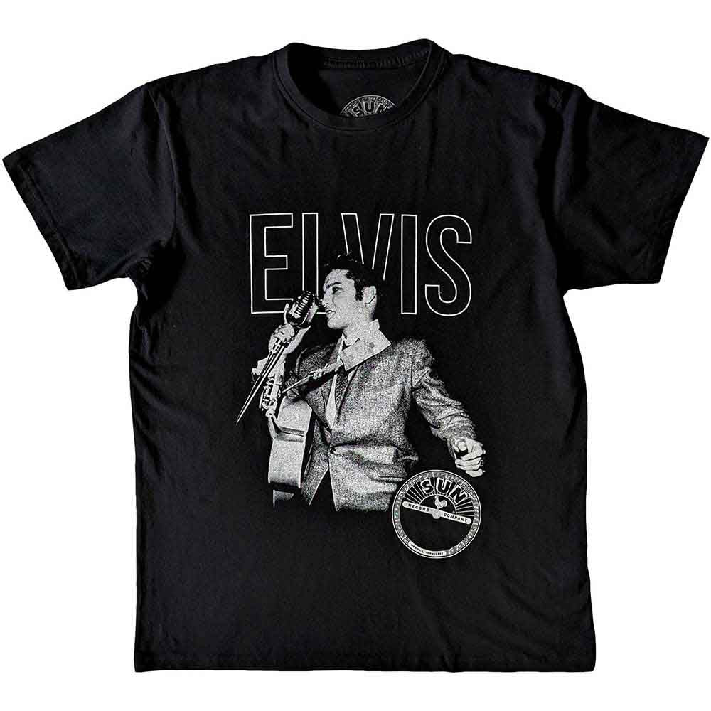 Sun Records - Elvis Live Portrait | T-Shirt Black