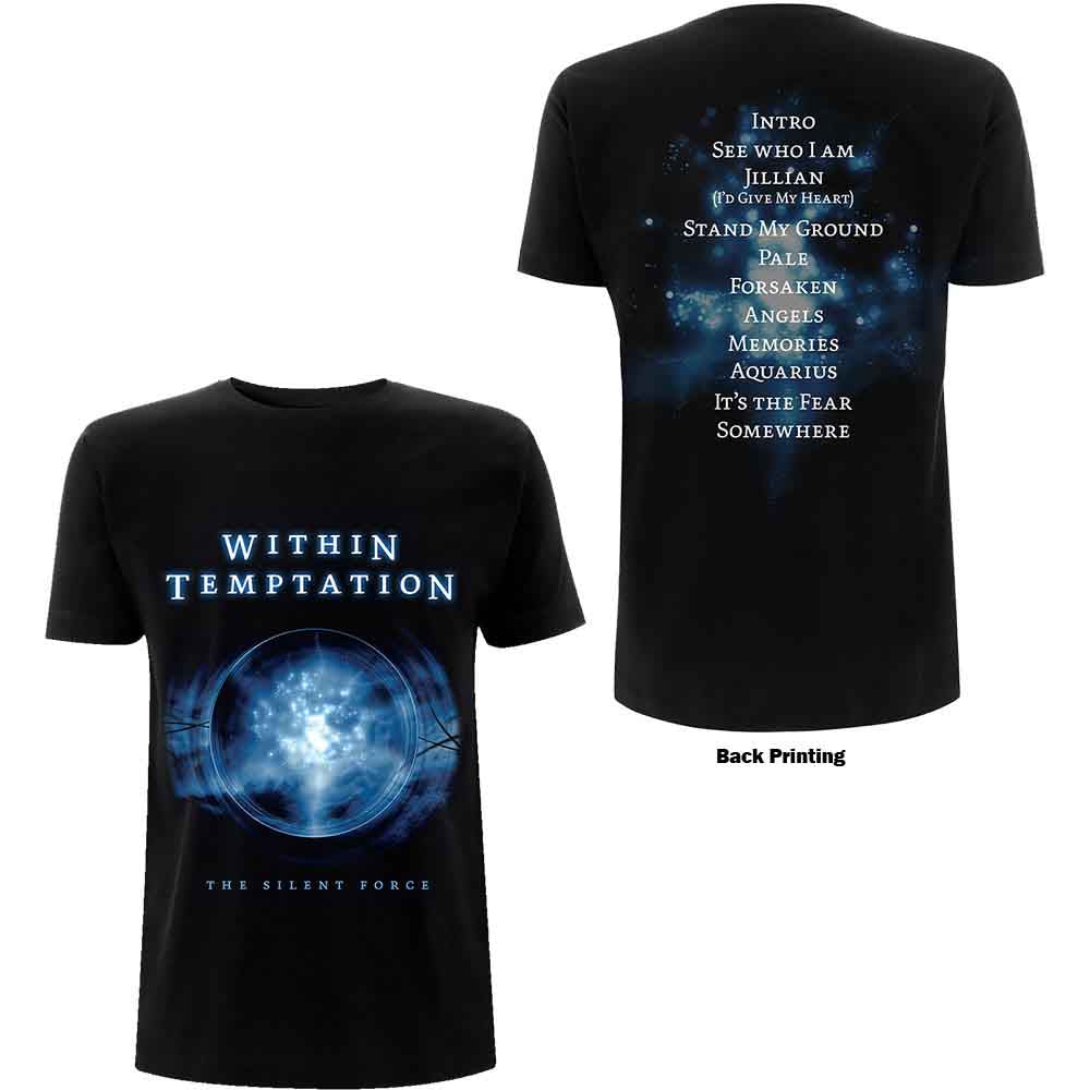 Within Temptation - Silent Force Tracks | T-Shirt Black