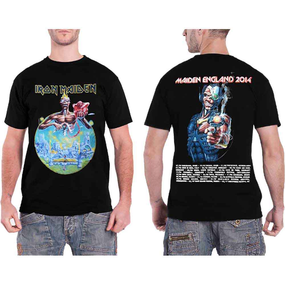 Iron Maiden - England 2014 Tour | T-Shirt Black