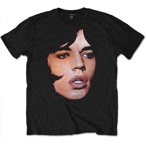 The Rolling Stones - Mick Portrait | T-Shirt Black