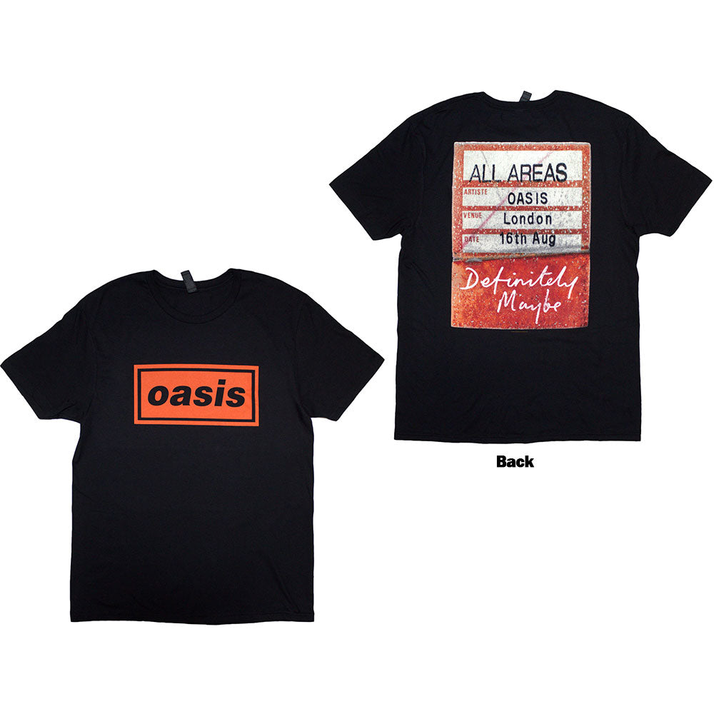 Oasis | Definitely Maybe AAA Pass | Black
