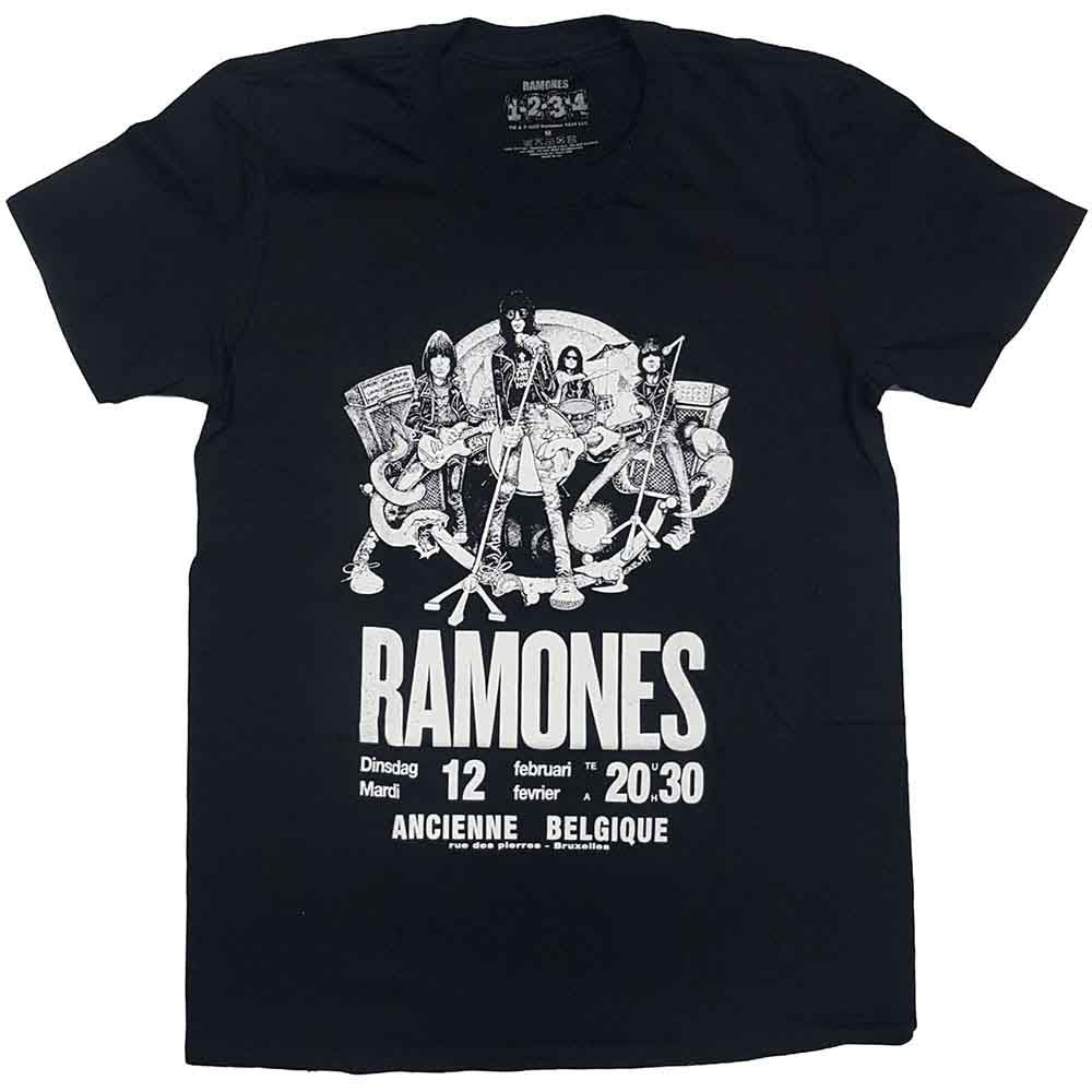 Ramones - Belgique | T-Shirt Black