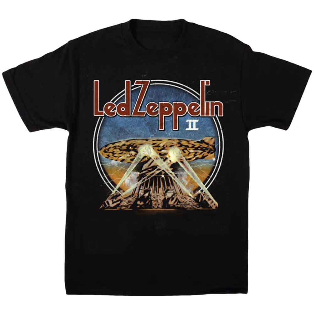 Led Zeppelin - LZII Searchlights | T-Shirt Black