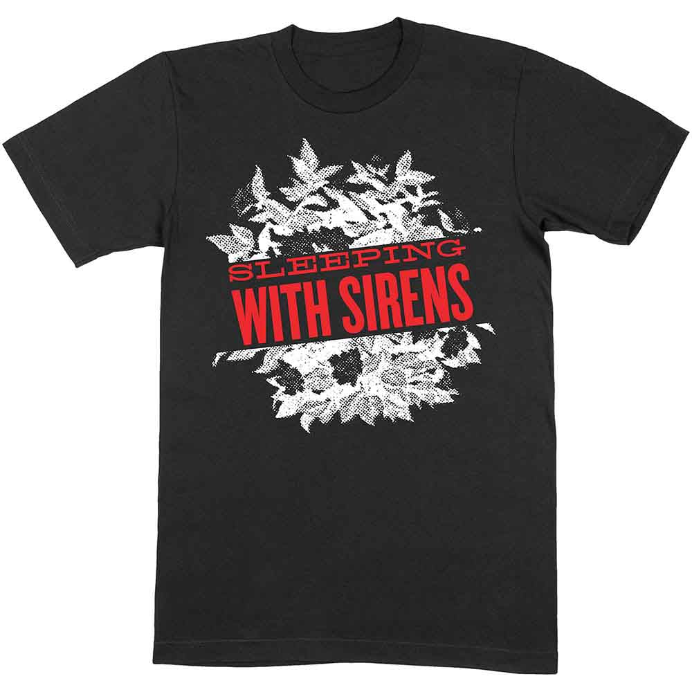 Sleeping With Sirens - Floral | T-Shirt Black