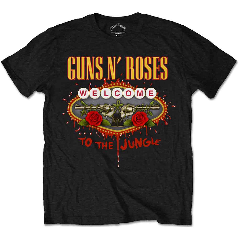Guns N' Roses - Welcome to the Jungle | T-Shirt Black