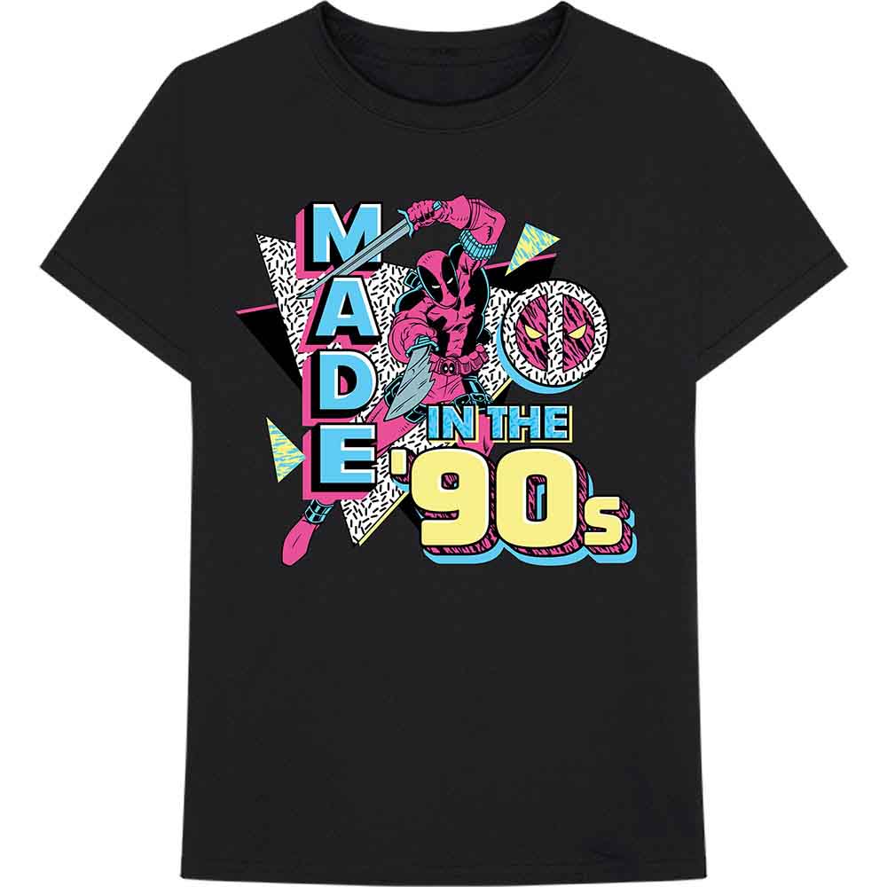 Marvel Comics - Deadpool Made In The 90s | T-Shirt Black
