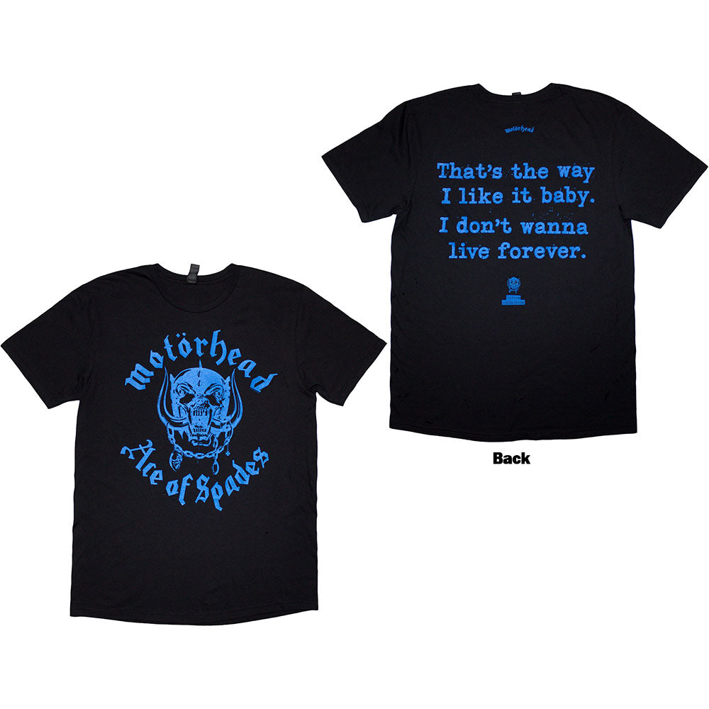 Motorhead | Ace Of Spades Lyric | Black