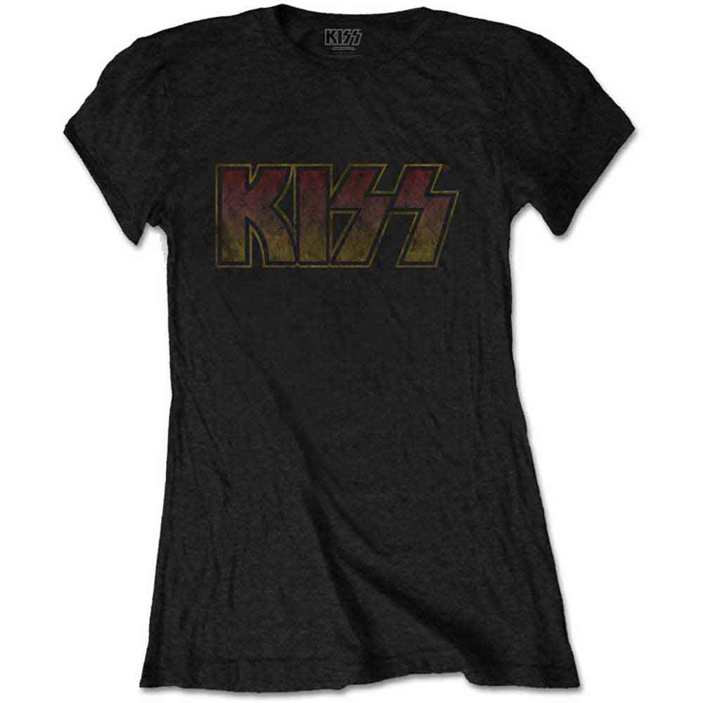 KISS - Vintage Classic Logo | T-Shirt Black