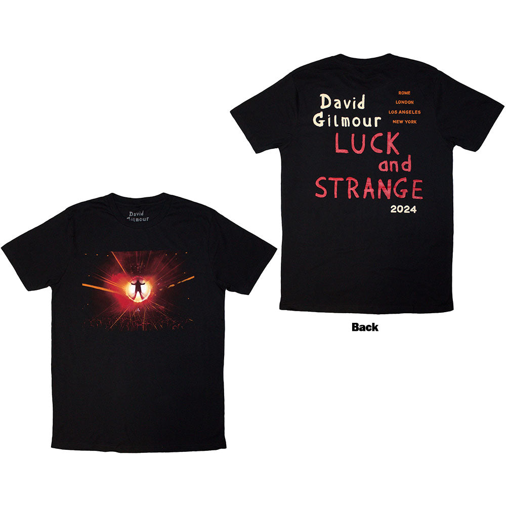 David Gilmour | Luck & Strange Stage Shot | Black