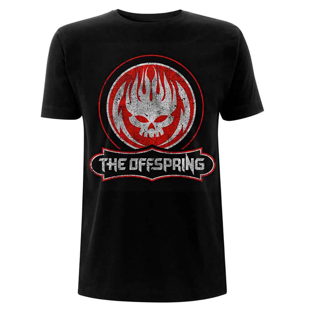 The Offspring - Distressed Skull | T-Shirt Black
