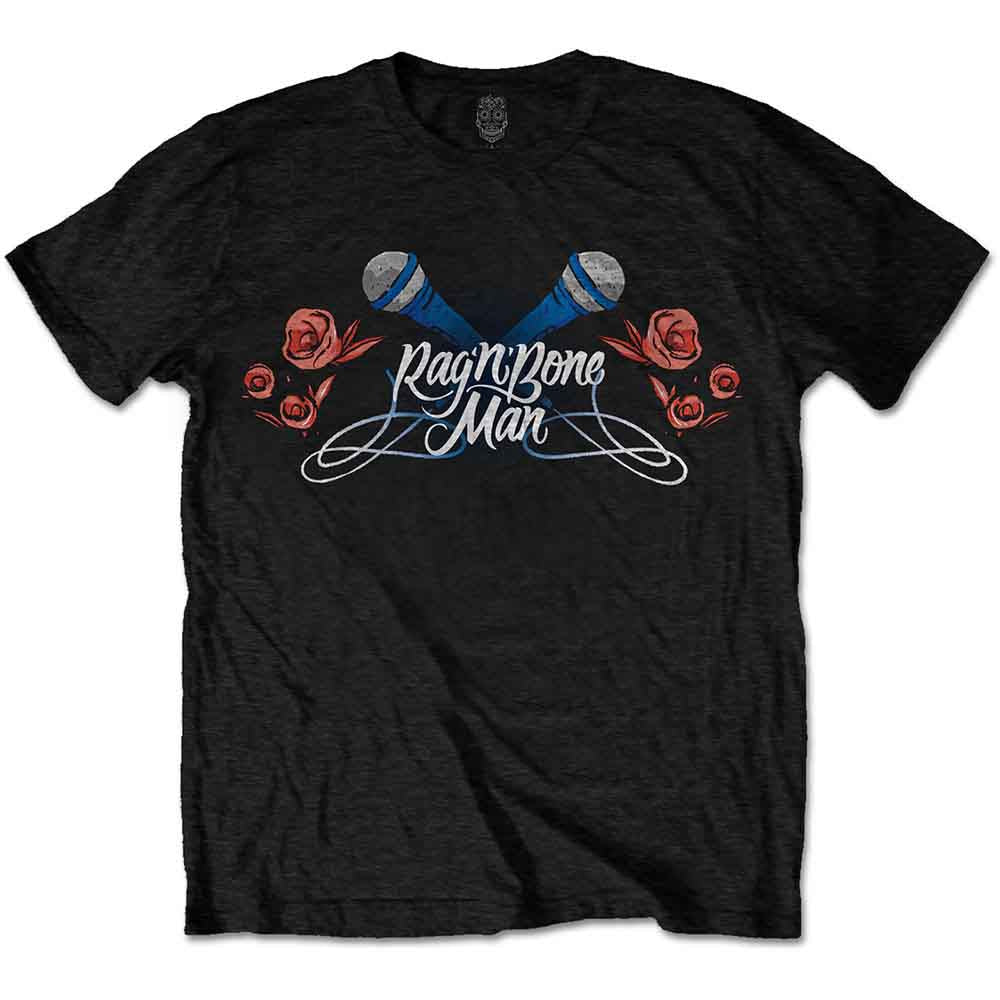 Rag'n'Bone Man - Mics & Roses | T-Shirt Black