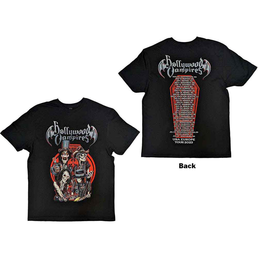 Hollywood Vampires - Caricatures | T-Shirt Black