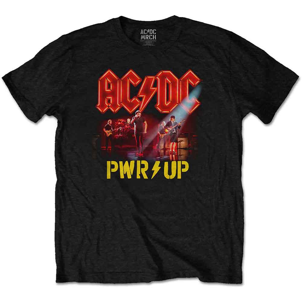AC/DC - Neon Live | T-Shirt Black