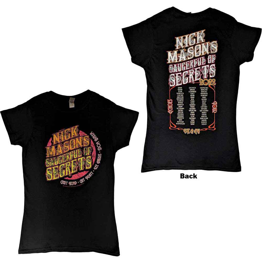 Nick Mason's Saucerful of Secrets - Echoes European Tour 2022 | T-Shirt Black