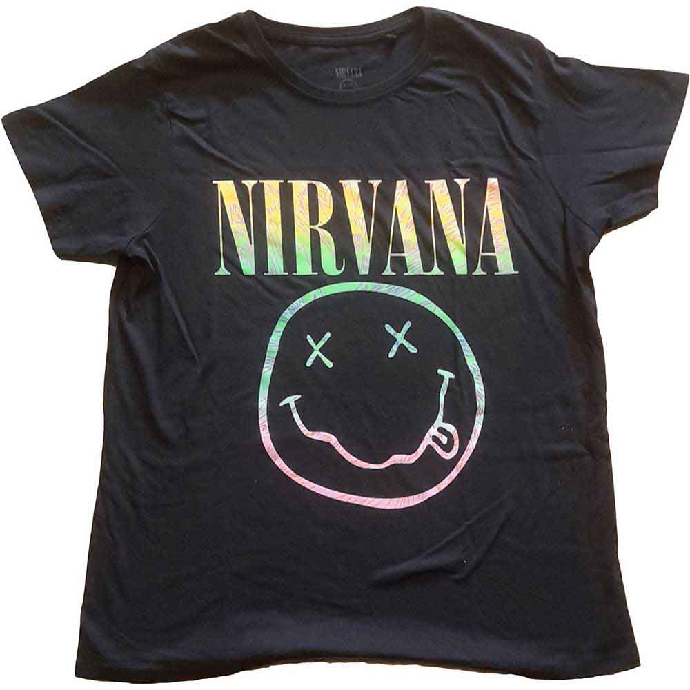 Nirvana | Sorbet Ray Happy Face | T-Shirt
