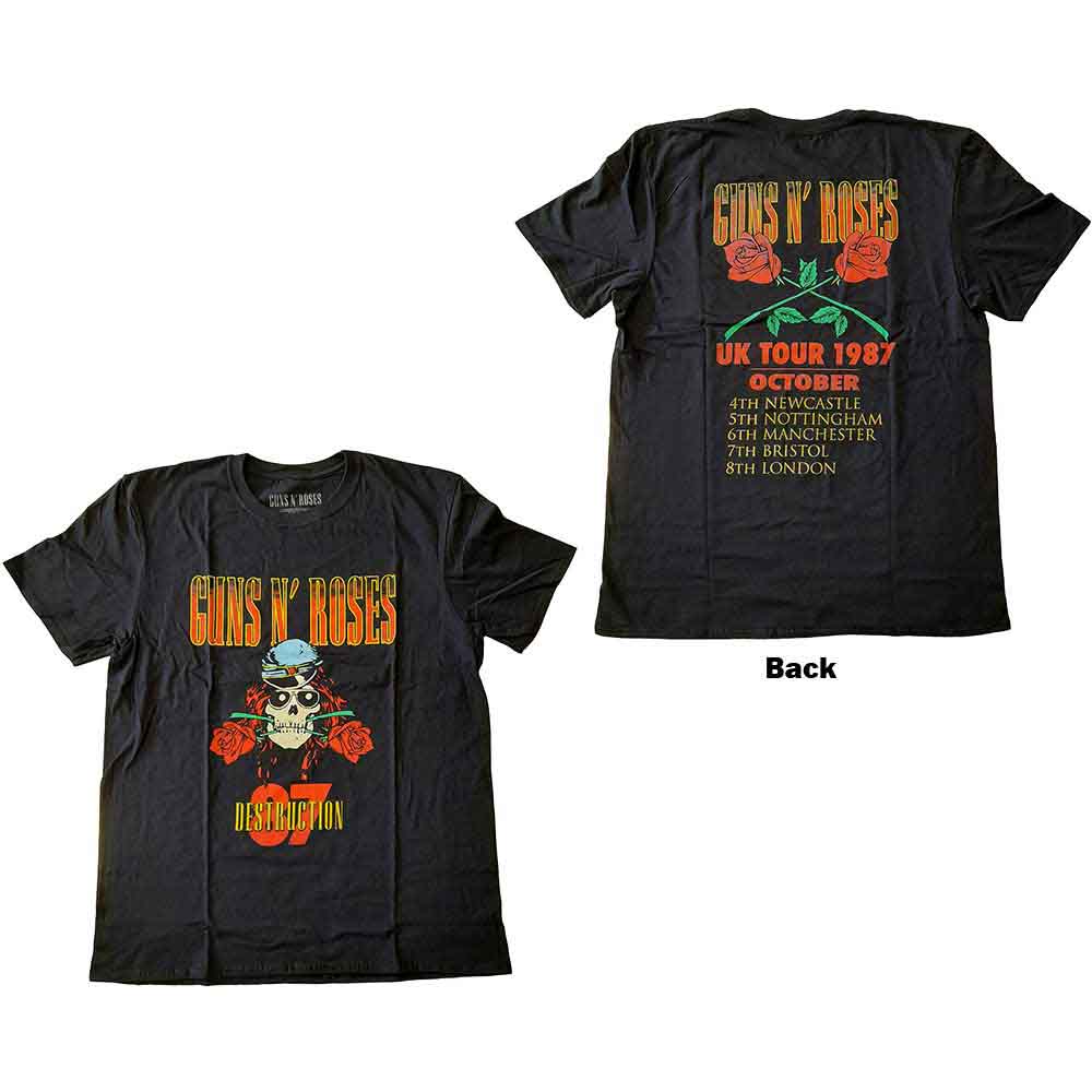 Guns N' Roses - UK Tour '87 | T-Shirt Black