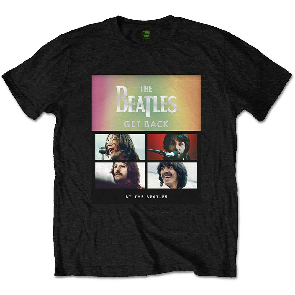 The Beatles - Album Faces Gradient | T-Shirt Black