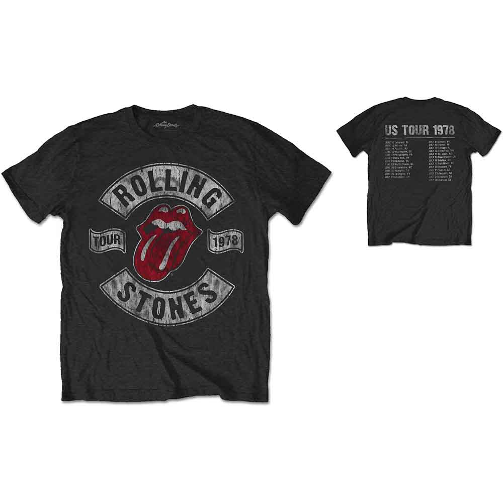 The Rolling Stones - US Tour 1978 | T-Shirt Black
