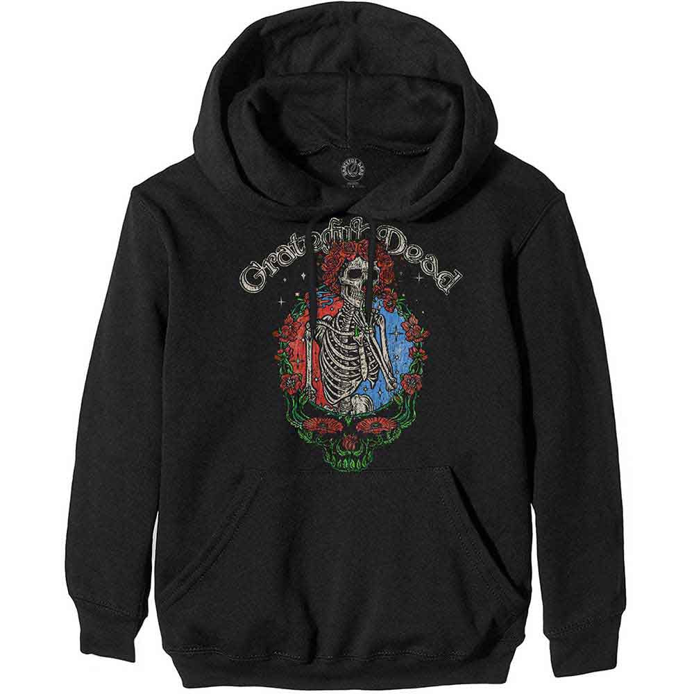 Grateful Dead - Floral Stealie | Sweatshirt Black