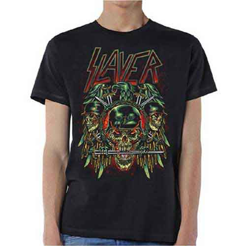 Slayer - Prey with Background | T-Shirt Black