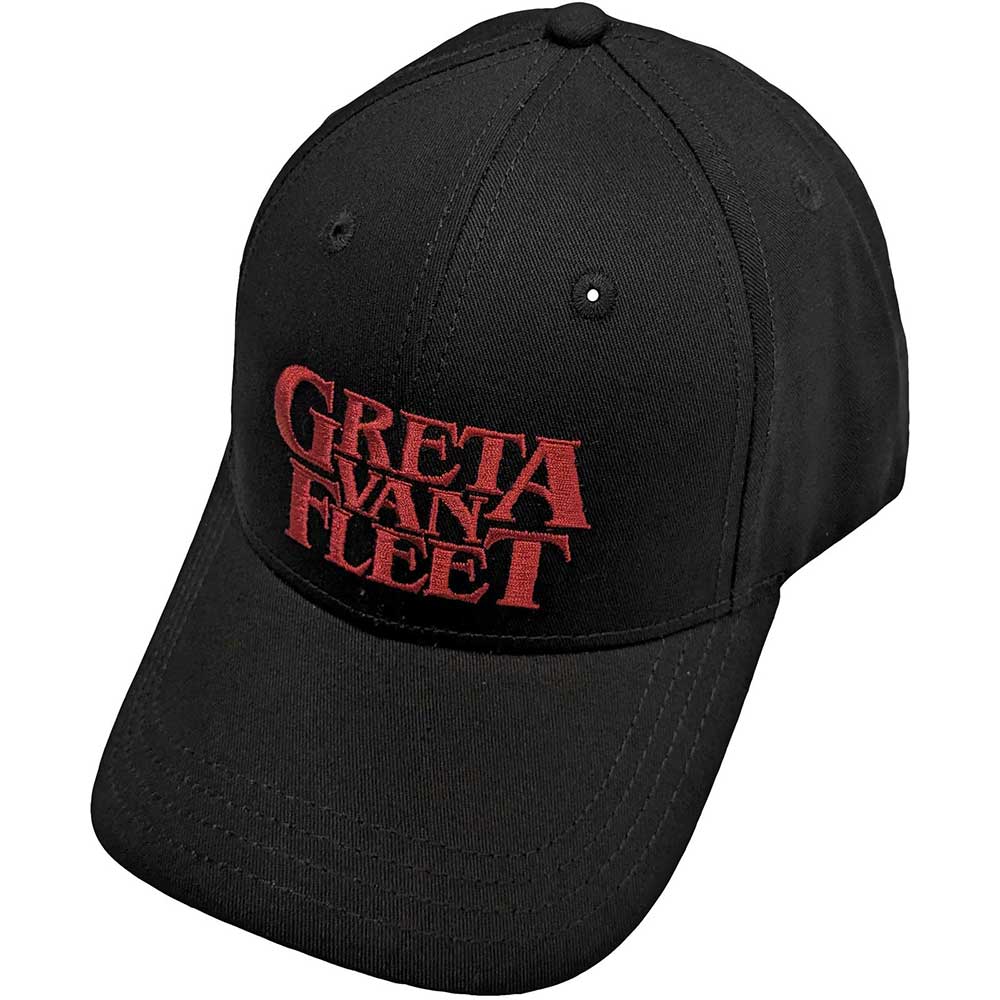 Greta Van Fleet - Red Logo | Black