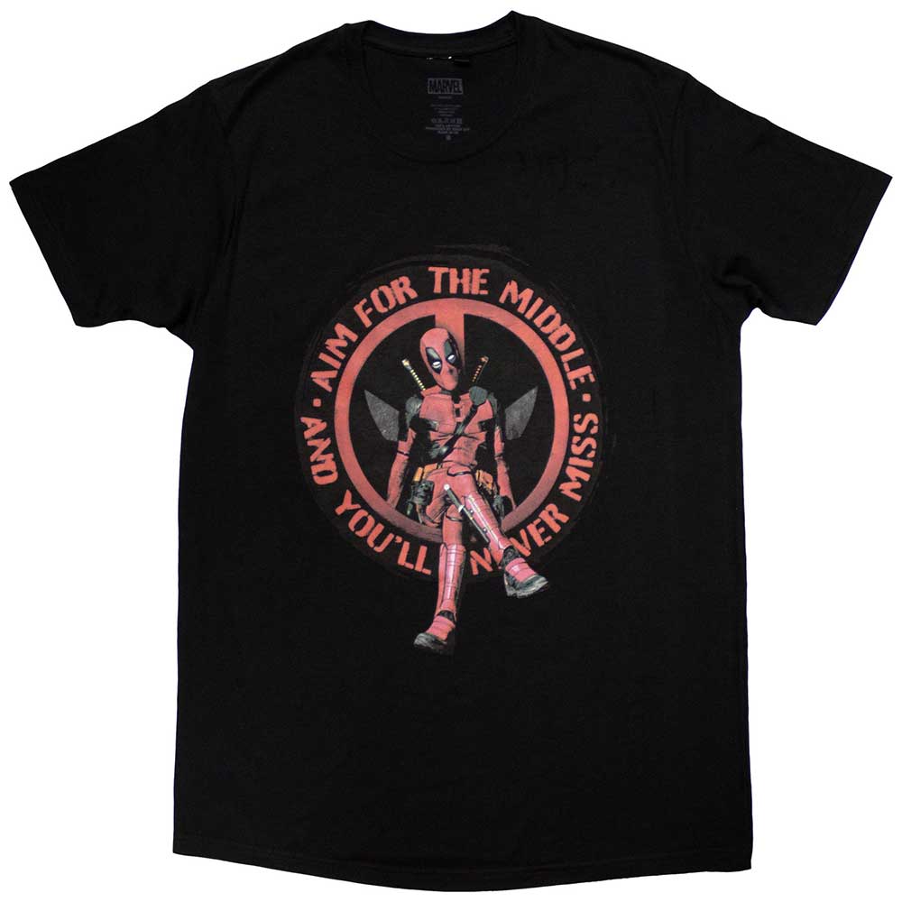 Marvel Comics - Deadpool Aim Middle | Black