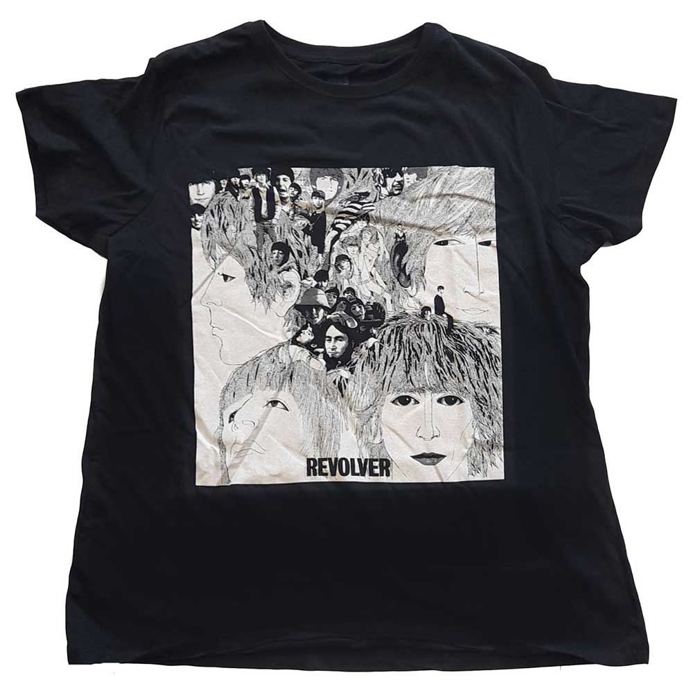 The Beatles - Revolver Album Cover | T-Shirt Black