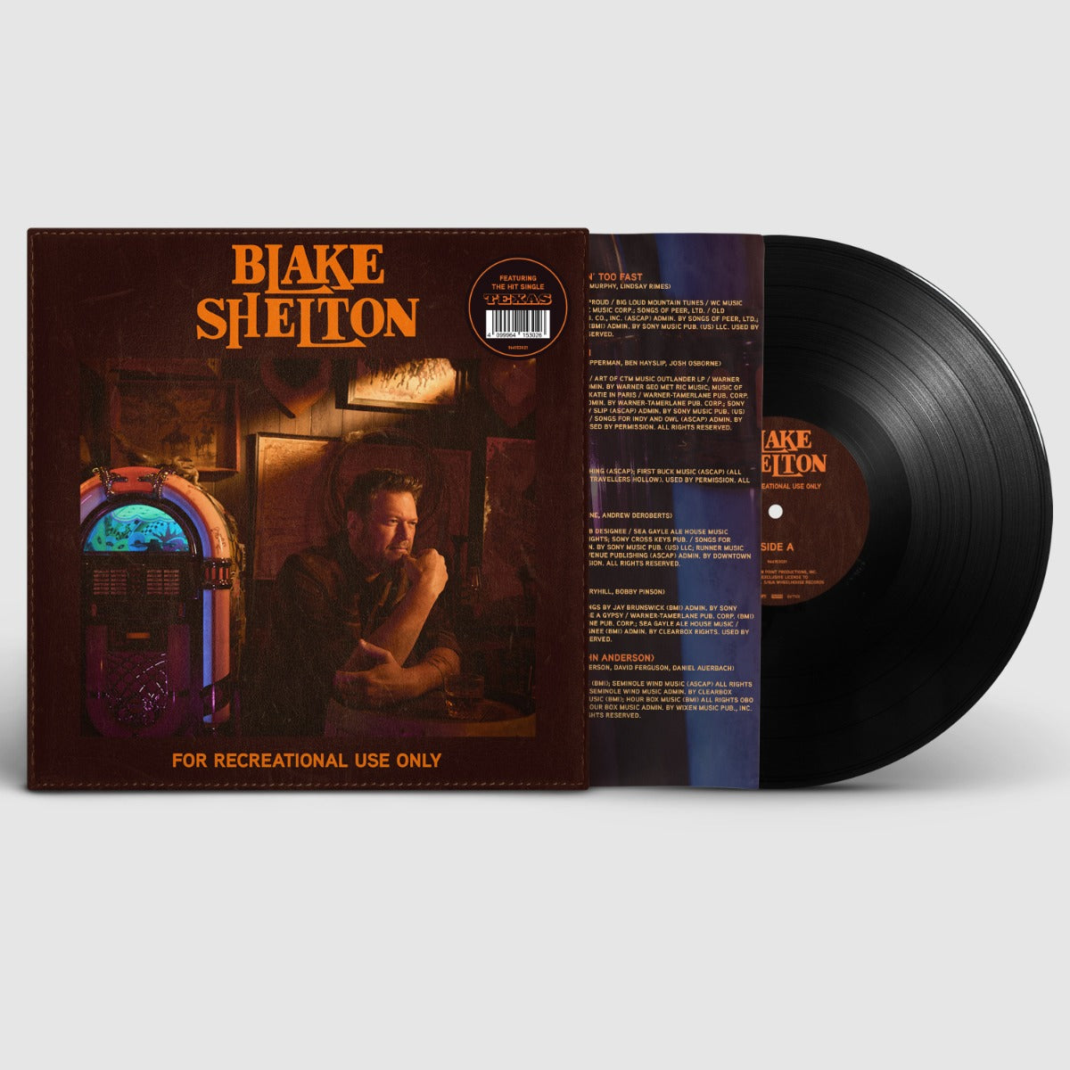 Blake Shelton | For Recreational Use Only [Lp] | Vinyl