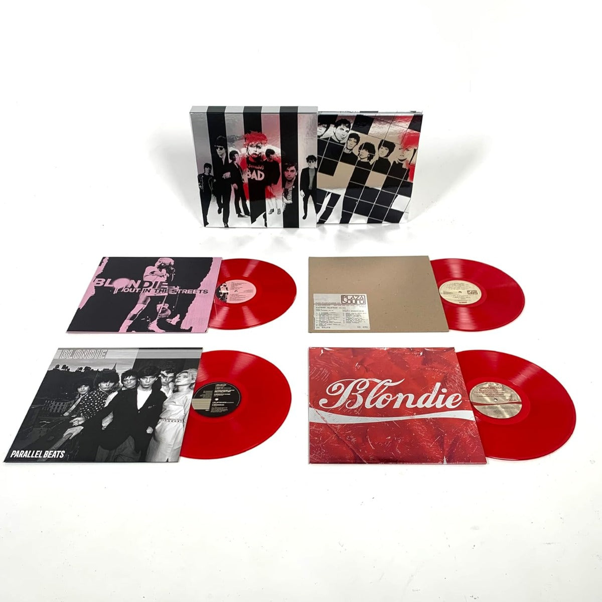 Blondie | Against The Odds: 1974-1982 (Deluxe Edition) (Limited Edition, Transparent Red Vinyl) (Box Set) (4 Lp's) | Vinyl - 0