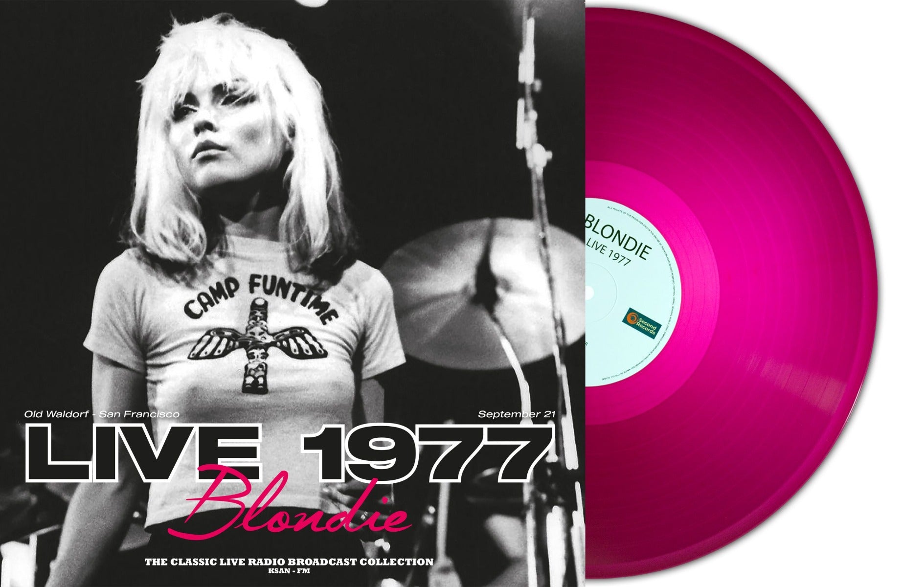 Blondie | Live at Old Waldorf 1977 (180 Gram Violet Colored Vinyl) [Import] | Vinyl