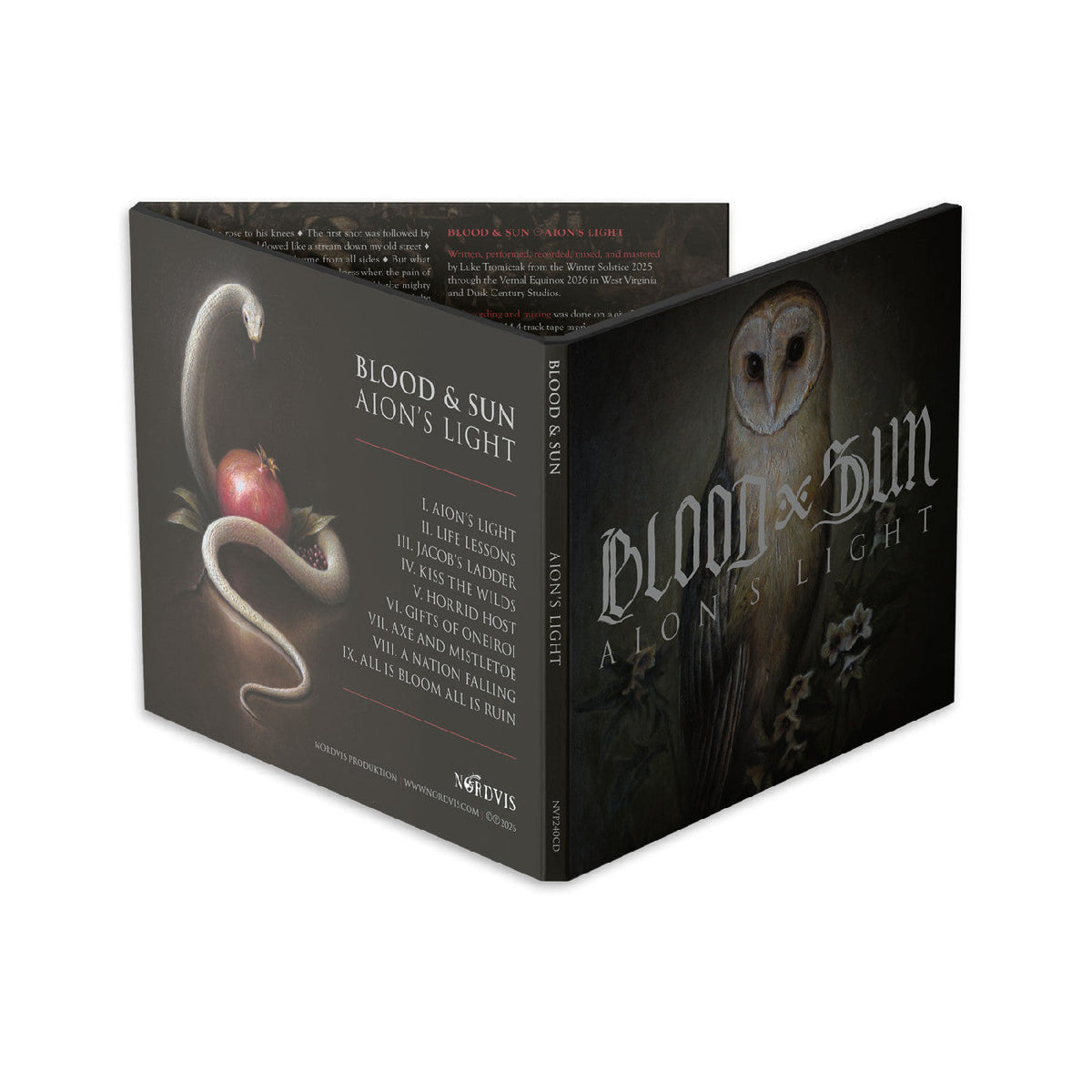 Blood and Sun - Aion's Light [CD] | CD